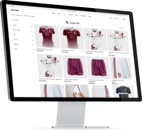 Caragh GFC Club Shop